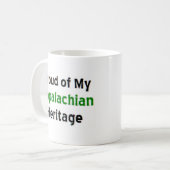 mok van het appalachine - erfgoed (Voorkant links)