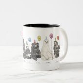 Mok van het Beer van de partij! Mok met twee toona (Voorkant rechts)