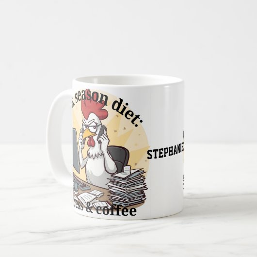 Mok van het belastingseizoen (Voorkant links)