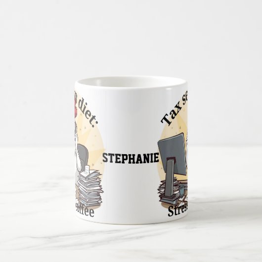 Mok van het belastingseizoen (Center)