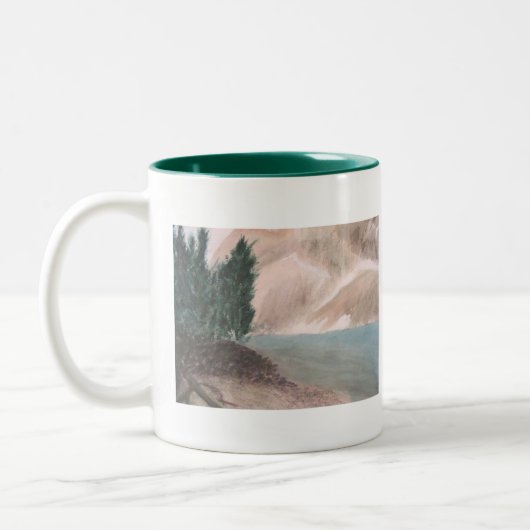 Mok van het bergmeer Serenity (Links)