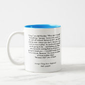 Mok van het boek Adrien en Jake (met citaat) (Links)