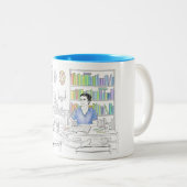 Mok van het boek Adrien en Jake (zonder prijsopgav (Voorkant rechts)