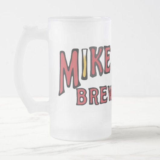 Mok van het Brewing Co. Beer van Mike Hunt (Links)