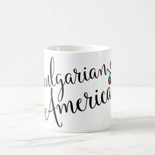 Mok van het Bulgaarse Amerikaanse binnenste hart (Center)