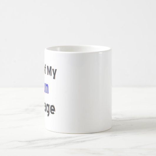 mok van het cajun - erfgoed koffie (Center)