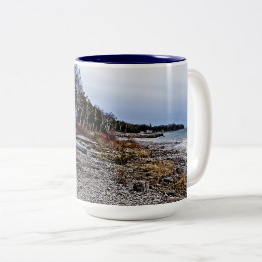 Mok van het district Two-Tone (Voorkant rechts)