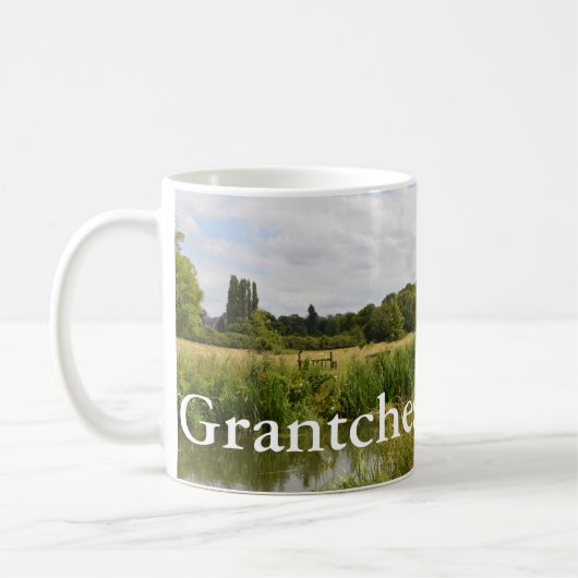 Mok van het dorp Grantchester (Links)