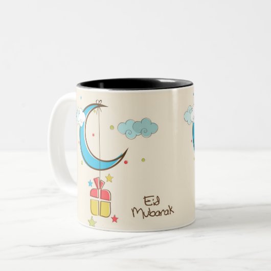mok van het eid mubarak (Voorkant links)