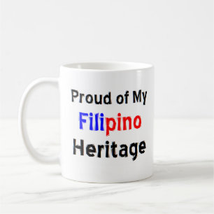 mok van het filipino-erfgoed koffie