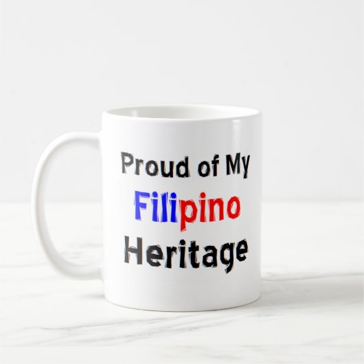 mok van het filipino-erfgoed koffie (Links)