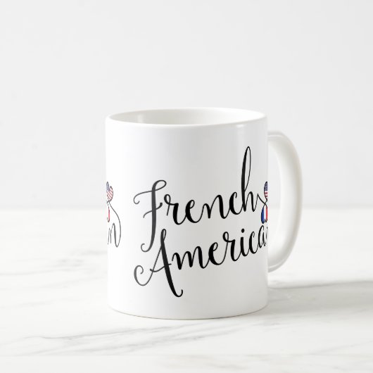 Mok van het Franse Amerikaanse binnenste hart (Voorkant rechts)