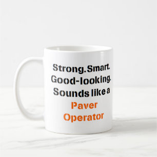 mok van het geluidsniveau van de operator paver