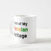 mok van het ghanese erfgoed - koffie (Voorkant links)