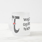 Mok van het grootste leerlingenglas ter wereld gli (Voorkant links)
