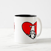 Mok van het hart van de koeien (Voorkant rechts)