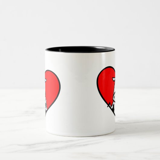 Mok van het hart van de koeien (Center)