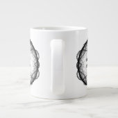 Mok van het hersenvlies - rechts van het linkerher (Achterkant)