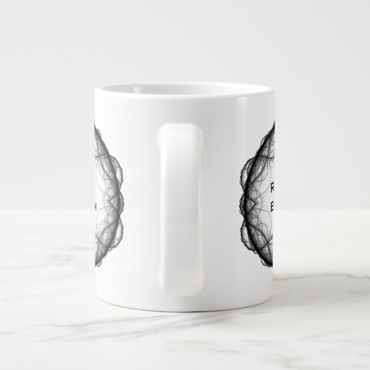 Mok van het hersenvlies - rechts van het linkerher (Achterkant)