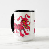 Mok van het hondenliefhebber - Schattige met de ha (Voorkant links)