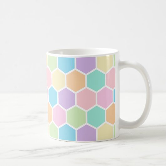 Mok van het Honeycomb-patroon (Rechts)