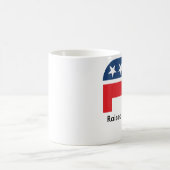 Mok van het hooggeplaatste Juiste Funny Republican (Center)