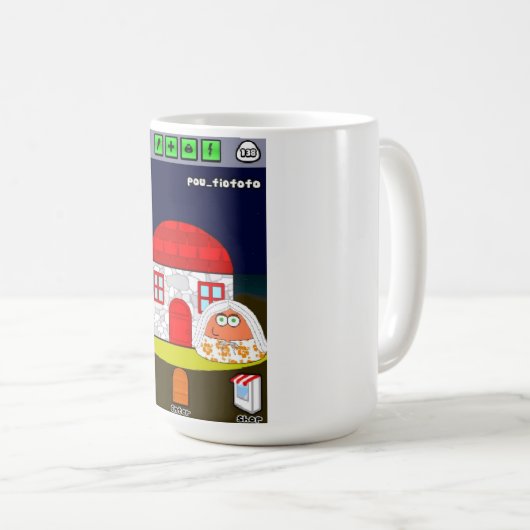 Mok van het Huis van Pou (Voorkant rechts)