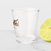 Mok van het huishuis shot glas (Rechts)