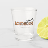 Mok van het huishuis shot glas (Voorkant)