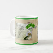 Mok van het Ierse Huis van Afbijten (Voorkant links)