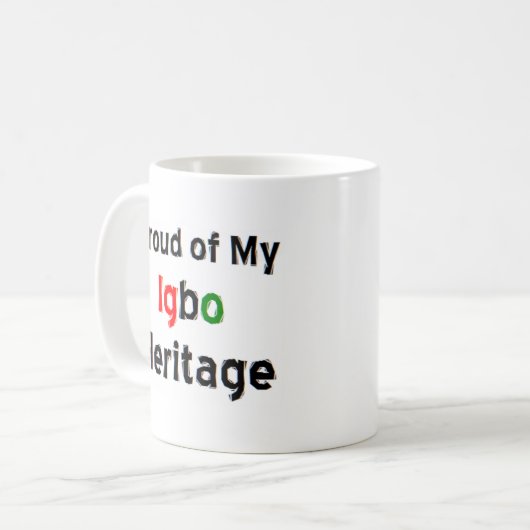 mok van het igbo - erfgoed (Voorkant links)