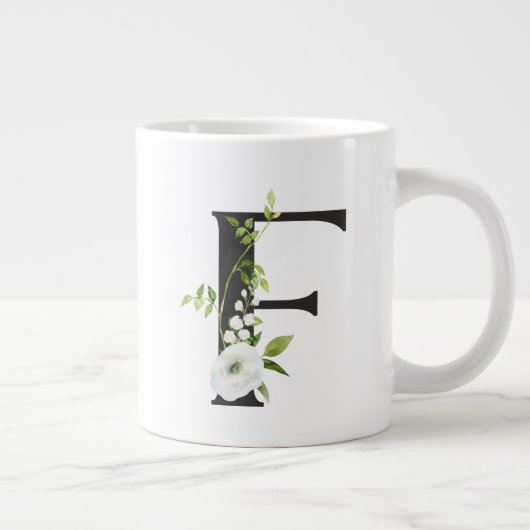 Mok van het initiaal met de brief f - lentevalum (Rechts)