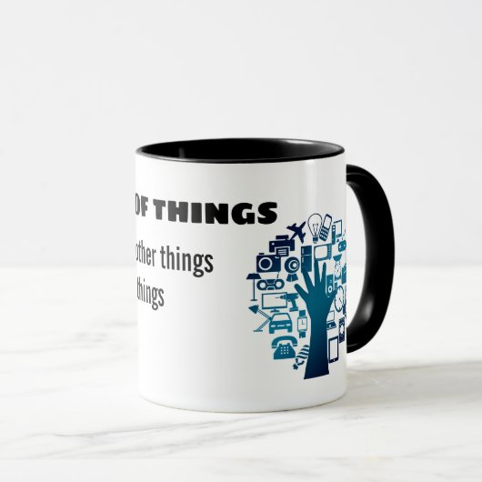 Mok van het internet van dingen IOT (Voorkant rechts)