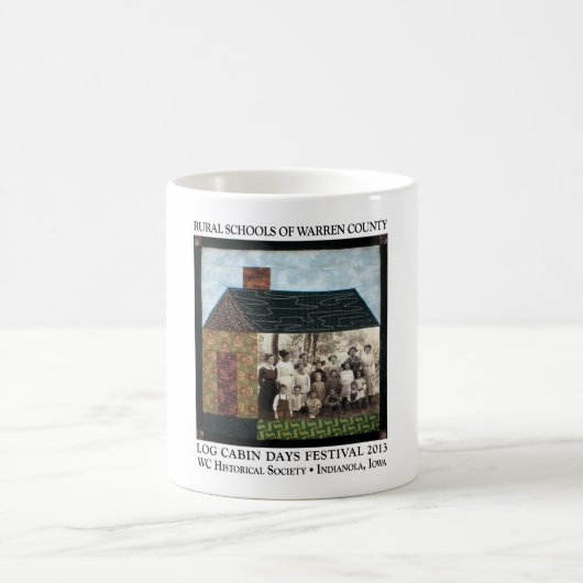 Mok van het kajuitfestival 2013 van Log Cabin Days (Center)