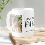 Mok van het kattenkoffieprogramma voor fotopapier<br><div class="desc">De eenvoudige mok kenmerkt een vette retro doopvont en 2 foto's.</div>