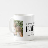 Mok van het kattenkoffieprogramma voor fotopapier (Voorkant links)