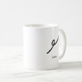 mok van het keurmerk van een review — schrapping (Voorkant rechts)