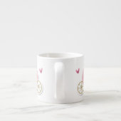 Mok van het kind - Princess Carriage Glitter Heart (Achterkant)