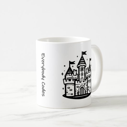 Mok van het Koninkrijk der algoritmen (Voorkant rechts)