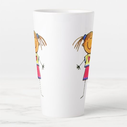 Mok van het kunstwerk van uw kind (Voorkant)