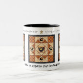 Mok van het Landenkuikenpatchwork Quilter (Center)