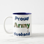 Mok van het leger van Proud Husband (Links)