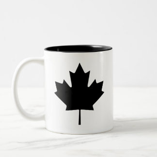 mok van het "Maple Leaf"-Pictogram