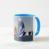 Mok van het meer Okoboji-e-skies (Voorkant rechts)