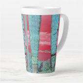 Mok van het meer Pleasant Saguaro Pillars Latte (Rechterhoek)