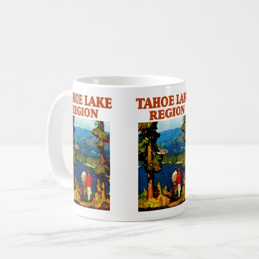 Mok van het meer van Tahoe (Voorkant links)