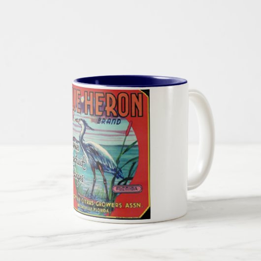 mok van het merk blue heron (Voorkant rechts)