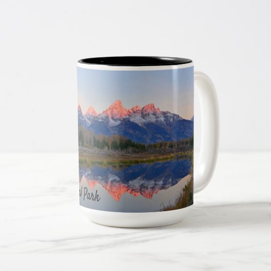 Mok van het nationale park Grand Teton (Voorkant rechts)