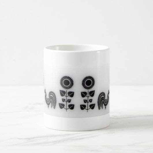  Mok van het Ontwerp, de Mok van het Patroon van h (Center)