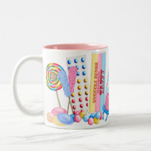 Mok van het oude Snoep Sweet Shoppe